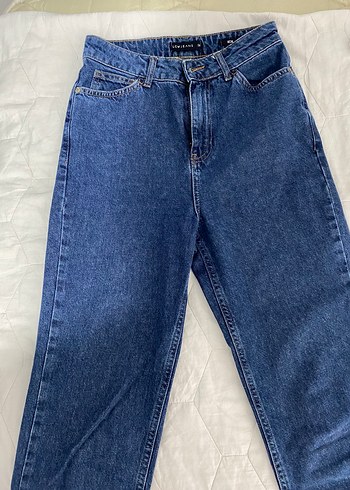 Kadın Mom Jeans Pantolon