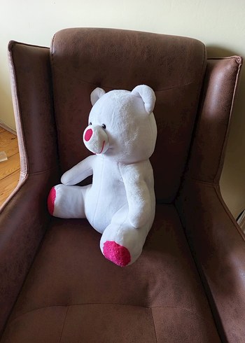 Diğer Beyaz Renkli Peluş Ayıcık Oyuncak