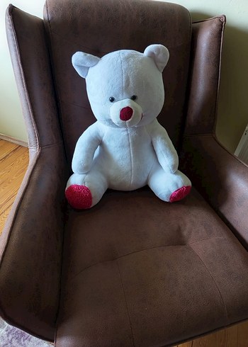 Beden Beyaz Renkli Peluş Ayıcık Oyuncak