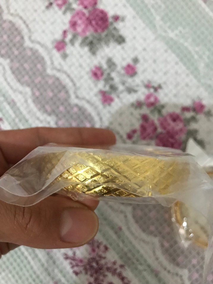 Elastik Altın Renk Kadın Bileklik Seti - Görsel 5