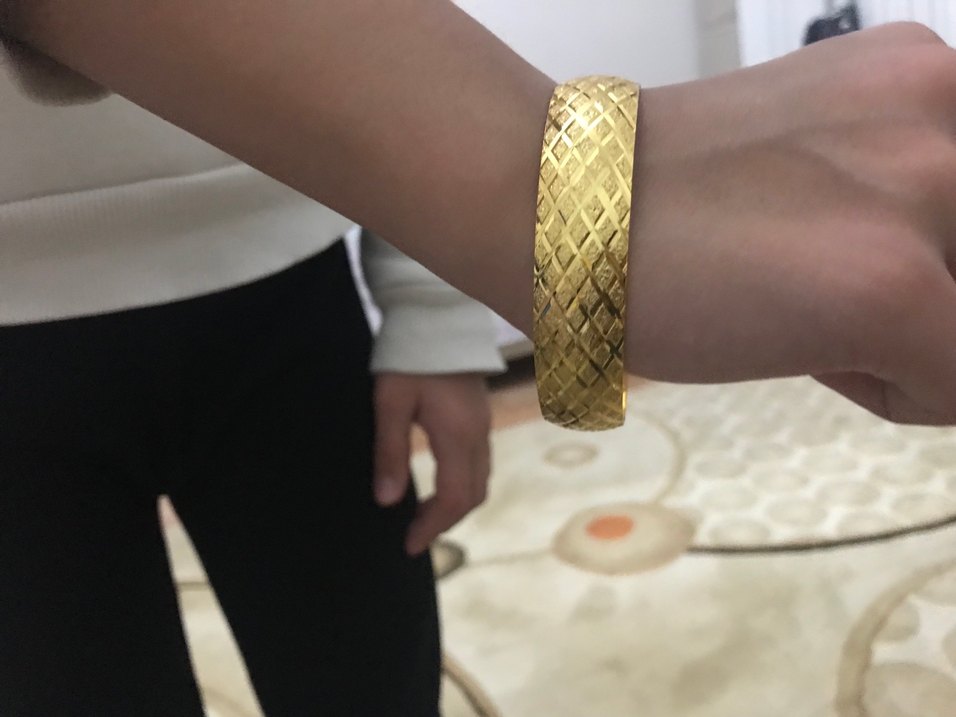 Klasik Şıklık Altın Kemerli Bilezik - Görsel 2