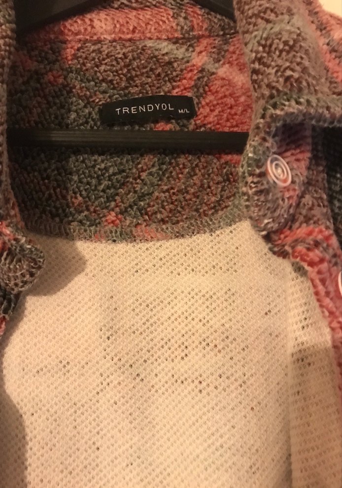 Düğmeli Uzun Kollu Kadın Gömlek - Görsel 3