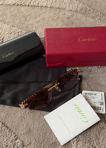 Full set Cartier gözlük - Görsel 11