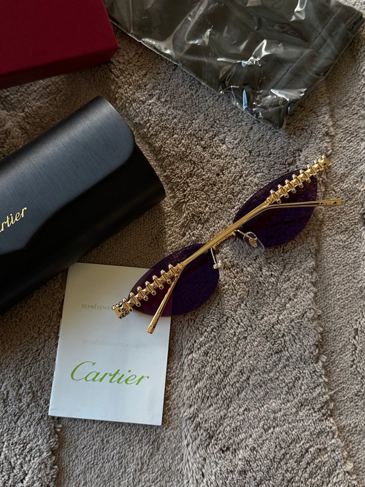 Full set Cartier gözlük - Görsel 3