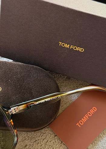 Tom Ford Kadın Kahverengi Şeffaf Gözlük - Görsel 4