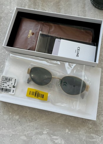 CELINE Paris Klasik Gold Tokalı Kadın Gözlük - Görsel 3