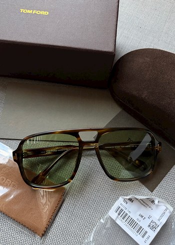 Bej Şeffaf Kadın Güneş Gözlüğü - Görsel 2