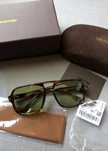 Bej Şeffaf Kadın Güneş Gözlüğü - Görsel 6