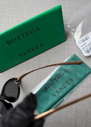 Bottega Veneta Altın Transparan Kadın Gözlük - Görsel 3