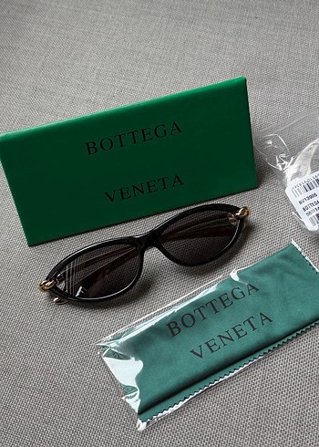 Bottega Veneta Altın Transparan Kadın Gözlük - Görsel 7