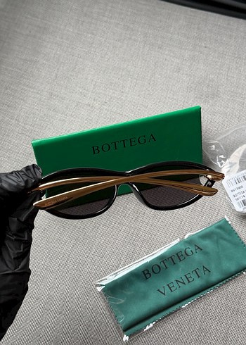 Bottega Veneta Altın Transparan Kadın Gözlük - Görsel 6