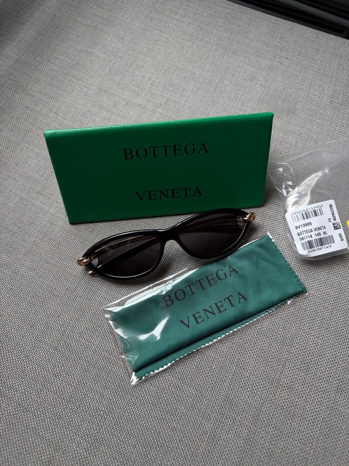 Bottega Veneta Altın Transparan Kadın Gözlük - Görsel 2