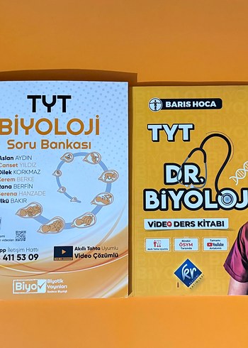 Biyotik TYT Biyoloji Soru Bankası+Dr. Biyoloji TYT Video Ders