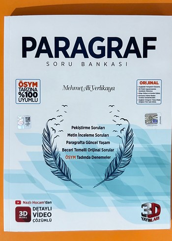3D Yayınları YKS Paragraf Soru Bankası
