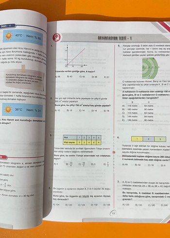  Beden Renk Bilgi Sarmal TYT Problemler Soru Bankası