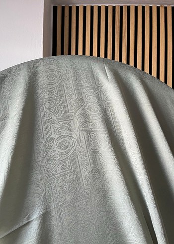  Beden Açık yeşil monogram şal