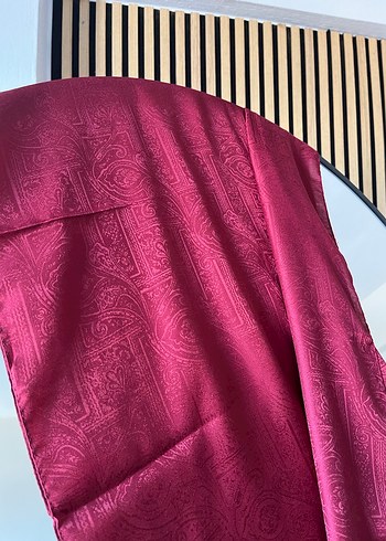 Diğer Bordo Kadın monogram şal