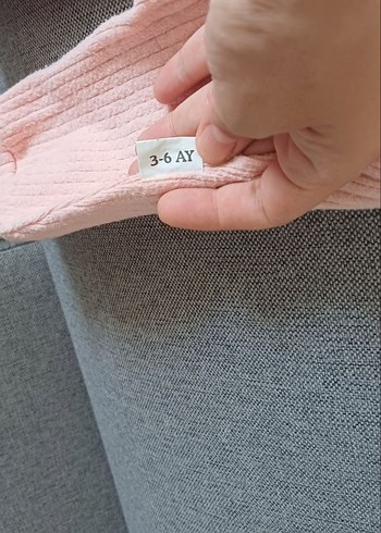 Pembe Örgü Bebek Tulum ve Şapka Seti - Görsel 2