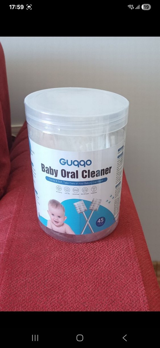 Guqqo Bebek Ağız Temizleme Çubuğu 45'li - Görsel 5
