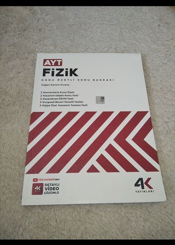 AYT Fizik Konu Özetli Soru Bankası