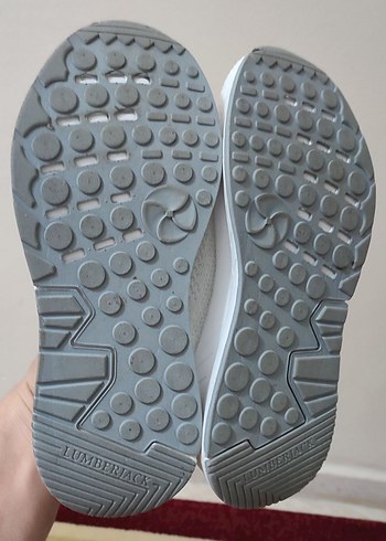 Beyaz Bağcıklı Kadın Spor Ayakkabı - Görsel 3