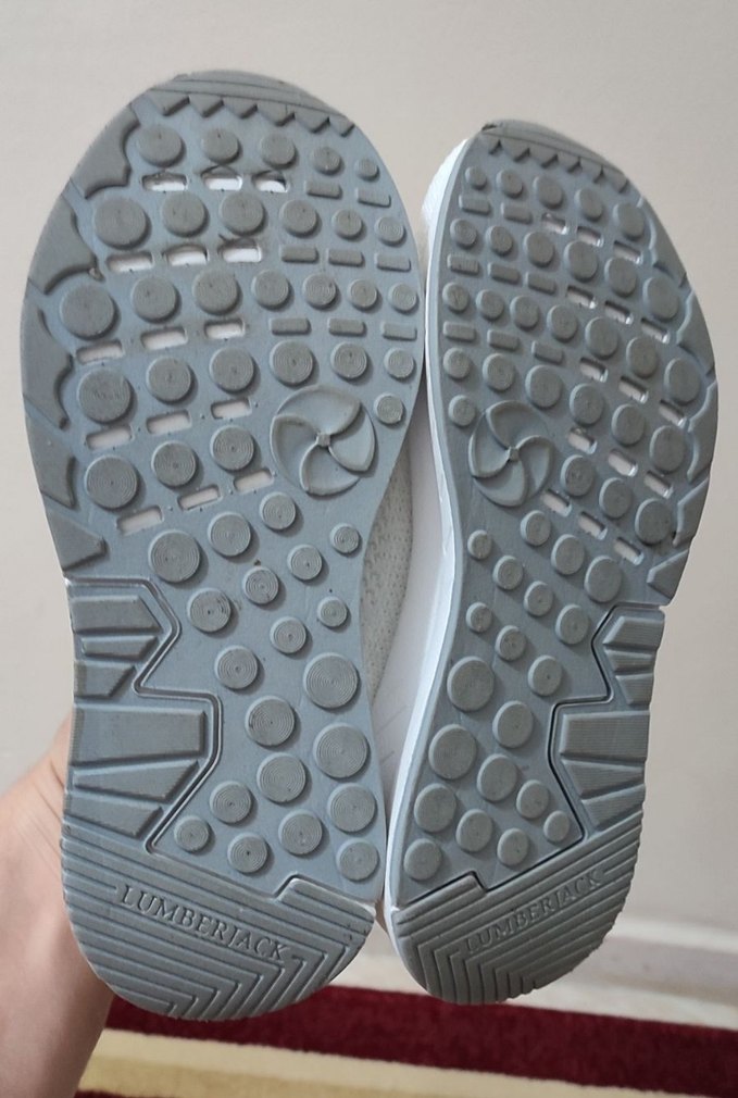 Beyaz Bağcıklı Kadın Spor Ayakkabı - Görsel 3