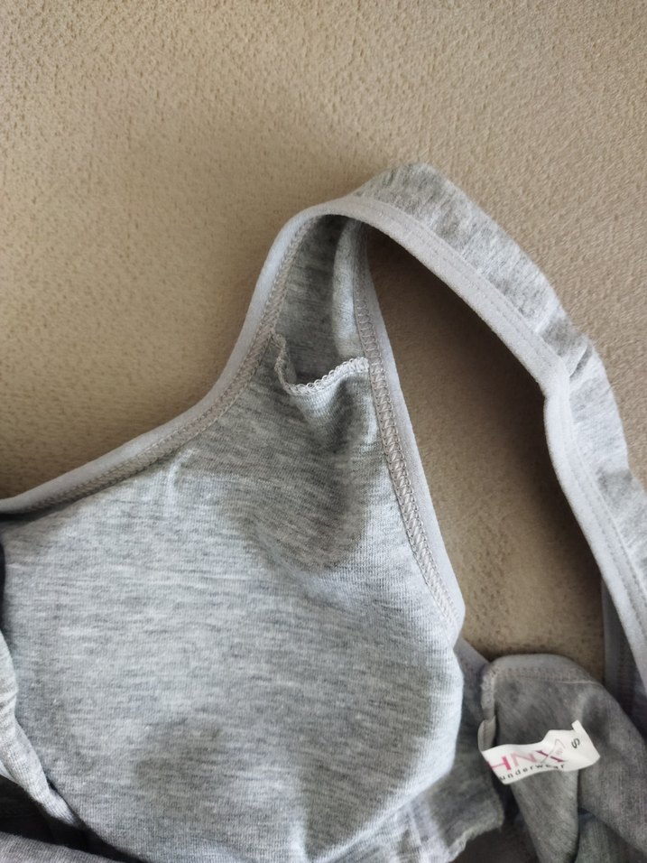 HNX Marka Mor ve Gri Spor Sütyen Bralet - Görsel 5