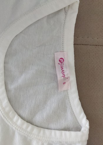 Kız Çocuk Dantelli Tişört ve Ayıcık baskılı tişört - Görsel 6