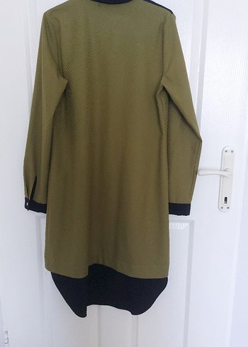 Düğmeli Uzun Kollu Tunik - Görsel 7