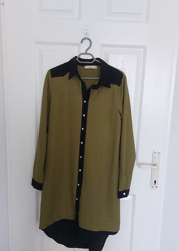 Düğmeli Uzun Kollu Tunik - Görsel 2