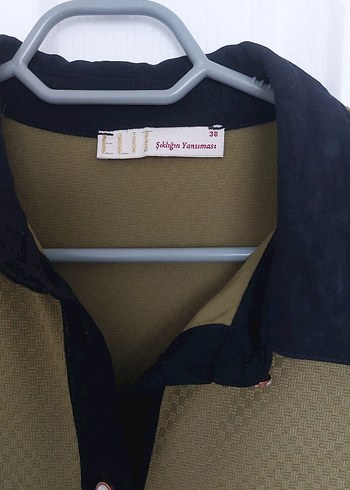 Düğmeli Uzun Kollu Tunik - Görsel 4