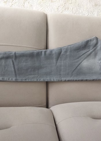 Gri Erkek Kot Pantolon - Görsel 3