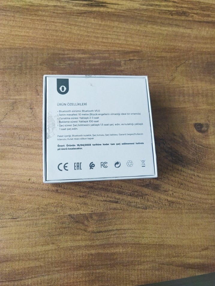 AirFit Beyaz Kablosuz Kulaklık - Görsel 2