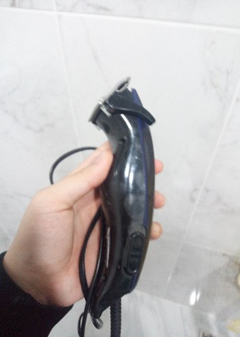 Beden Renk Kablolu Koyu Mavi Tıraş Makinesi
