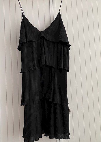 Only Siyah Pilili Mini Elbise