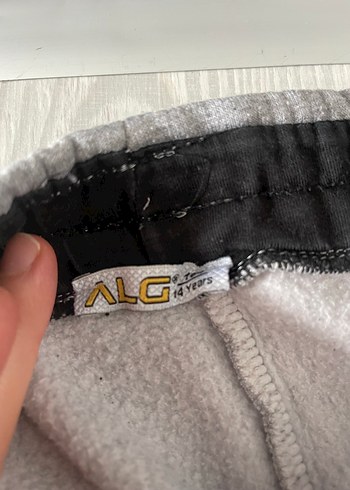 LC Waikiki Gri Kız Çocuk Bol Kesim Eşofman Altı