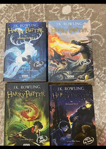 J.K. Rowling Harry Potter Kitap Seti