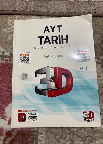 AYT Tarih Soru Bankası Detaylı Video Çözümlü