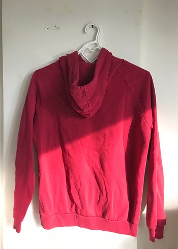 Diğer Kırmızı Kadın Kapüşonlu Sweatshirt