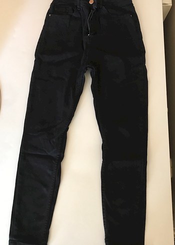 Siyah Kadın Denim Pantolon Jean