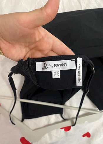 36 Beden Siyah İnce Askılı Mini Elbise
