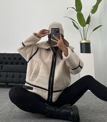 Zara teddy mont