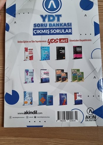 YDT Soru Bankası Çıkmış Sorular Kitabı