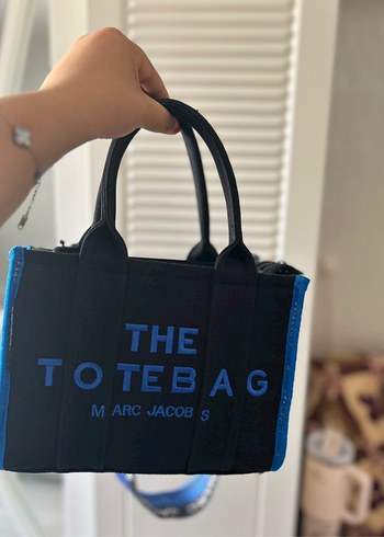 Adesso Marc Jacobs Mavi Baskılı Kadın El Çantası