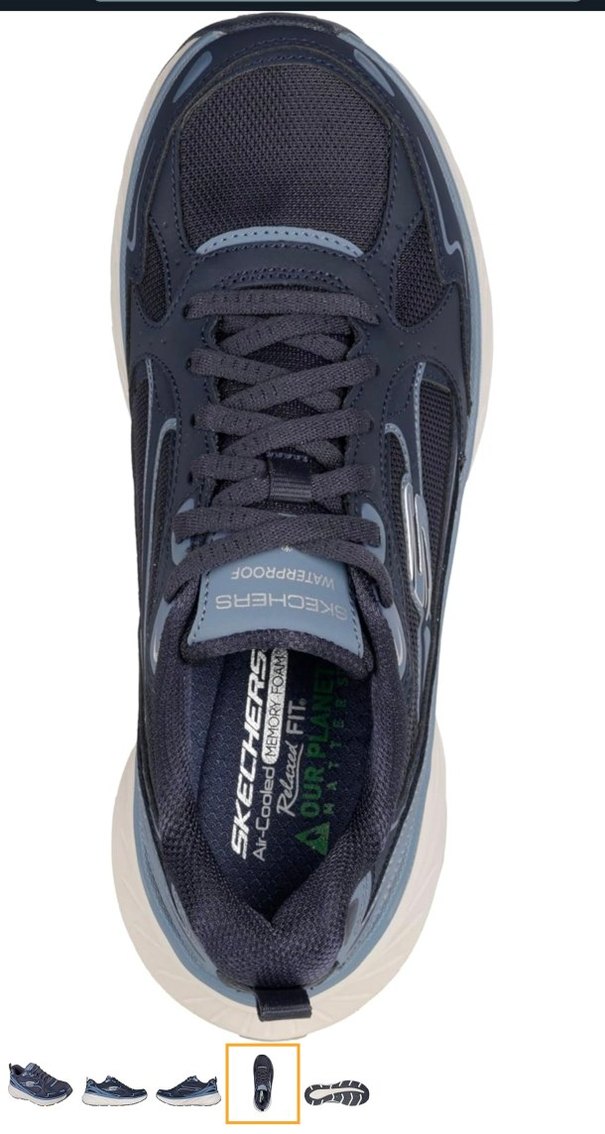 Skechers %100 Su Geçirmez kadın Spor Ayakkabı - Görsel 4