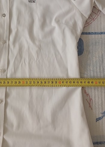 Lacoste Lacoste Beyaz Düğmeli Kadın Gömlek