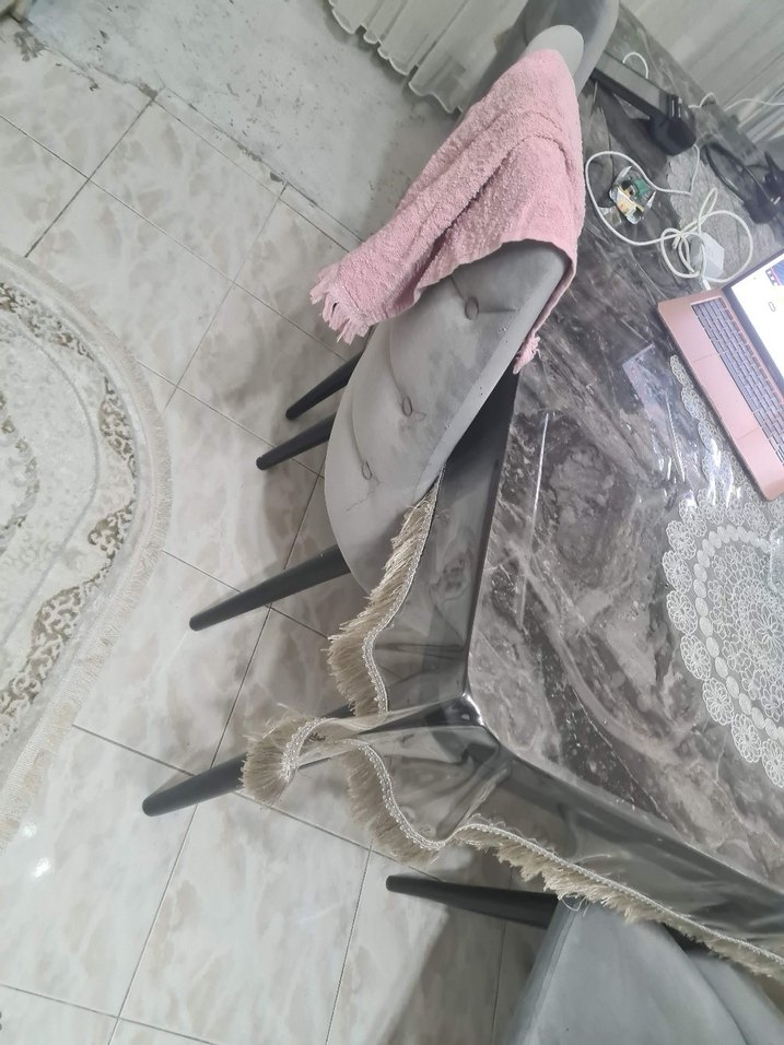 Gri Renkli masa sandalye takımı - Görsel 2