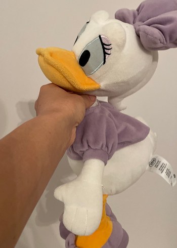 Mor Peluş Ördek Oyuncak - Görsel 2