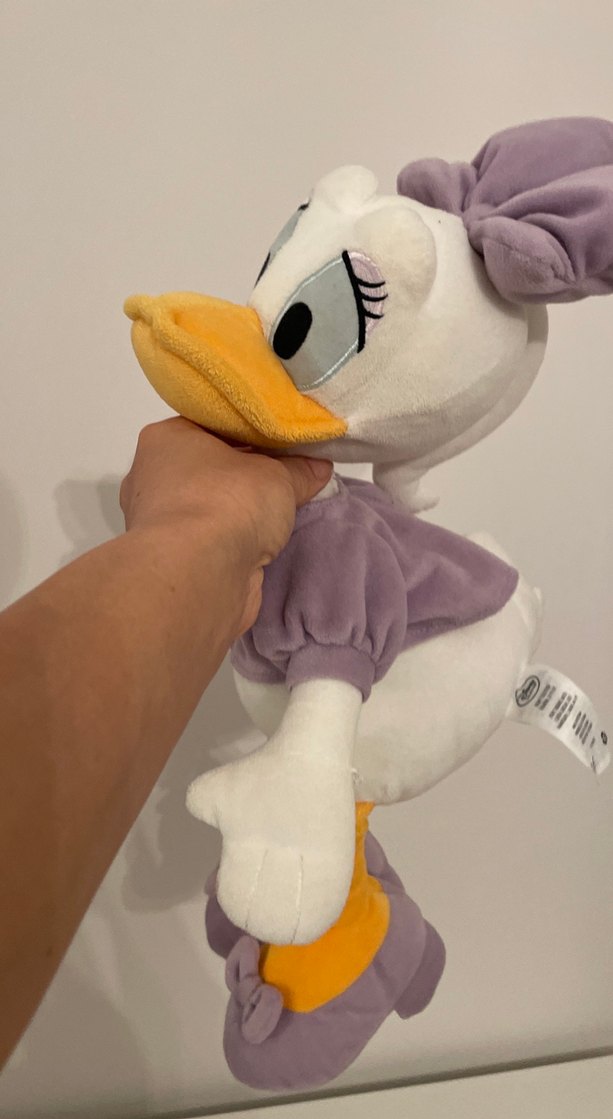 Mor Peluş Ördek Oyuncak - Görsel 2