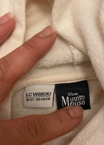 Kız Çocuk Kapüşonlu Sweatshirt Minnie Desenli(11 yaş) ve barbie - Görsel 2